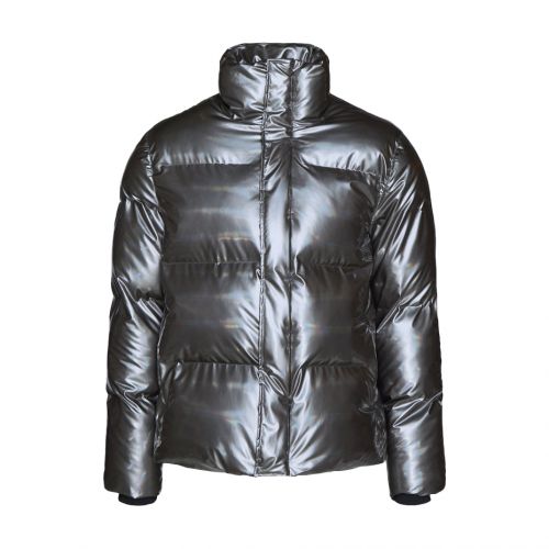 rains boxy puffer jacket frau oberbekleidung 1522