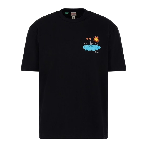 Guess Originals t-shirt uomo Go Earth Day Garden M3GI65KBQN2.JBLK